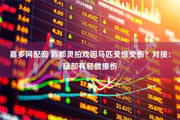 嘉多网配资 陈都灵拍戏因马匹受惊受伤？对接：腿部有轻微擦伤
