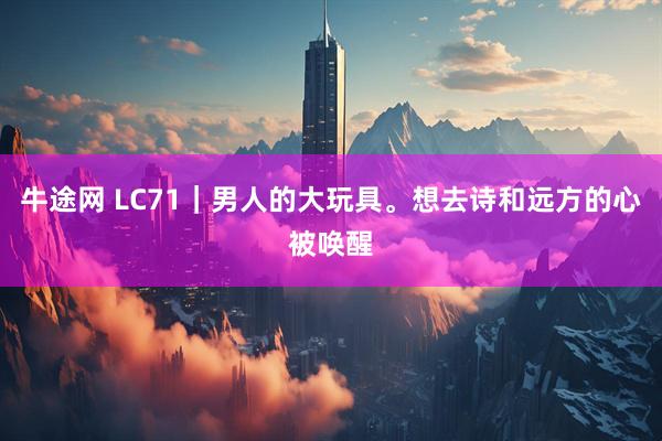 牛途网 LC71｜男人的大玩具。想去诗和远方的心被唤醒